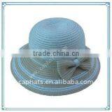 high quality straw baseball cap/straw cap