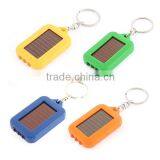 Wholesales Promotion Using Solar Rechargeable PVC LED Keychain thumbnail-4