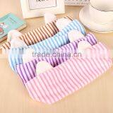 Hot! Women Girls Headband Korean Style Cute Stripe Cat Ear Headwraps Girls Fashion Hair Accessories Beautiful Bowknot Hair Bands thumbnail-1