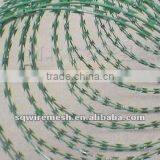 PVC Coated Razor Barbed Wire(Anping Factory)