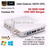 Popular Notebook pc FMP02-1037UC With Dual Core 4 Threads Intel HD Graphics 1*HDMI+1*VGA+1*LAN Dual Display thumbnail-6