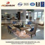 High Back Cafe Chair and Coffee Table Set