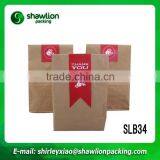 High Quality Recycle Kraft Material Food Paper Bag for Wholesale thumbnail-4