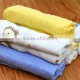 Guangzhou Factory Cheap Custom Print Muslin Blanket