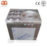 CE Approved Six Pan Fried Ice Cream Roll Machine/Fried Ice Cream Machine