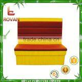 Europe Classic Fast Food Restaurant Furniture Booth Seating China Restaurant Sofas thumbnail-1