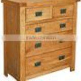 2 Over 3 Wide Chest of Drawers thumbnail-3