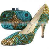 2014 Ladies Women Shoes and Matching Bags Made in China Quality Choice thumbnail-1