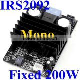 Fixed 200W Mono Audio Power Amplifier Circuit assembled Board Module class D IRS2092 ic
