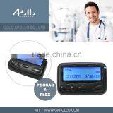 GOLD APOLLO - Pocket Pager Wireless Beeper Alphanumeric Pager