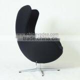 Hotel Furniture Colorful Cafe Chair Arne Jacobsen Egg Chair Replica Factory thumbnail-3