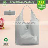 2016 Wholesale Nylon Foldable Shopping Bags Easy Carry Reusable Candy Color Nylon Shopping Bag,Waterproof Nylon Foldable Bag thumbnail-1