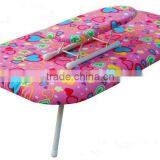 Folding mini travel ironing board