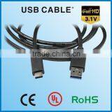 Factory Wholesale Popular in 2015 Super Speed USB3.1 Type-C to C Connector Cable thumbnail-1