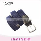 Simple style decorative webbing belt for men and women