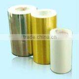 Bright Silver Self Adhesive Pet Flim