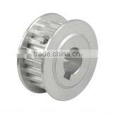 Chinese CNC Making Silver Anodizied Aluminum Belt Timing Pulley