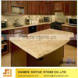 Yellow Marble and Granite Kitchen Top