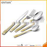 Wholesale Products China, Cutlery Set With Case, Gold Cutlery Wedding, Cutlery Set Stainless Steel Gold thumbnail-2