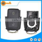 2 Button Remote Key Case Shell Replacement Without Logo No Key Blade Car Key Cover Shell for VW Polo Passat Golfbora Tiguan thumbnail-1