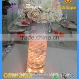 2015 Wholesale 4 Inch Rechargeable Multi Color Square LED Light Base for Centerpiece