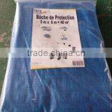 Super Light Duty 50g pe Tarpaulin Sheet With Eyelets for Japan Market thumbnail-1