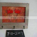 Shabby Cottage Chic Wood Wall Hanger for Decoration thumbnail-1