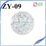 2016 Fashion Agate Geode Slice Pendant Big Round 12mm Silver Agate Druzy Tianium Druzy Cabochon thumbnail-3