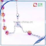 Multicolor Handmade Rosary Bracelet thumbnail-5