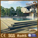 Foshan Factory Price Composite Wood Wpc Outdoor Crack Resistant Decking