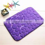 Cobblestone Coral Bathroom Rugs Super Watersorb Anti-slipe Door Mat thumbnail-2