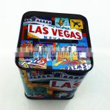 Rectangular custom money saving box tins