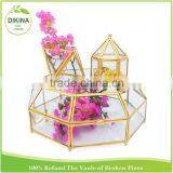 ^^^~~~ Wholesale Handblown Geometric Pot for Home& Wedding Decor ^^^~~~ Terraium Glass Plant Lacquer Vase thumbnail-2