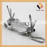 7pcs Aluminium Alloy Folding Screwdriver Hex Key Wrench Set With LED Light