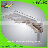 Solar Led Light All in One Solar Led Street Light18w 1800lm With IR Sensor and Light Contorller thumbnail-3