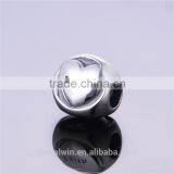 T007 Solid 925 Sterling Silver Engraving Wholesale Faith Hope Love Charms thumbnail-3