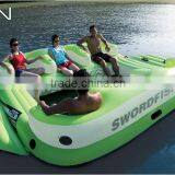 towable & inflatable tube seat island surfing boatTITAN towable inflatable water ski longue