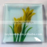 Glass plate for kitchen
