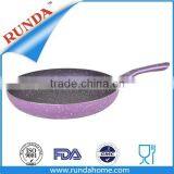 2016 Cheap Aluminium Marble Stone Coating Frying Pan