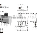 Slide Switch FSS-13F03 ( dip slide switch , miniature slide switch, mini slide switch)