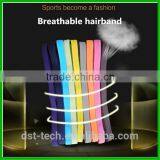 Rainbow Color Sport Head Band Sweatband thumbnail-3