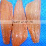 Top grade seafood frozen chum salmon fillet on sale