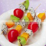 WY-205 Factory Direct Safe Round and Square Heart-shaped Dry Food Bamboo Sticks thumbnail-4