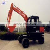 Nante Mini Wheel Excavator thumbnail-1