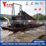 China Bucket Gold Dredge Boat For Sale thumbnail-2