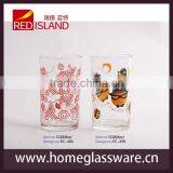 Drinkware Drink Glass Cup Drinking Cup Flower Glass Cup Glass Carved Flower Cup Drinking Glass Cup With Flower Design thumbnail-1