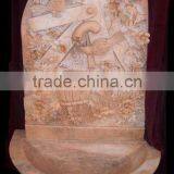 Marble Relief Of Landscape Carving thumbnail-1