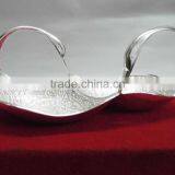 Cheap and Attractive Promotional Gift, Corporate Gift Item Silver Plated Swan Brass Bowl thumbnail-2