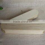 Unfinished Custom Natural Wooden Pen Display Box Case thumbnail-2
