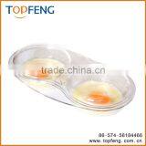 Microwave egg poacher , plastic egg poacher